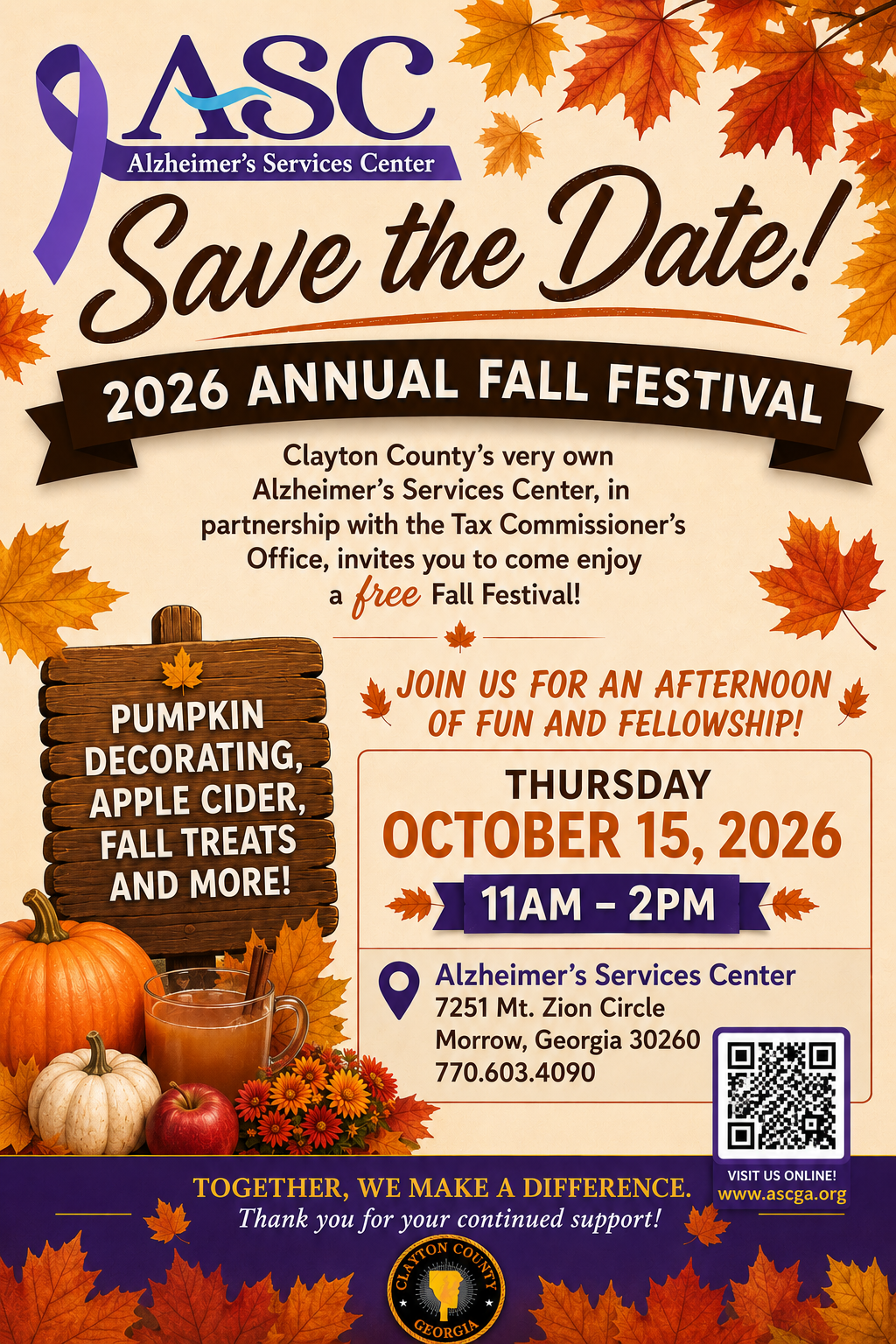 2026 Fall Festival Flyer